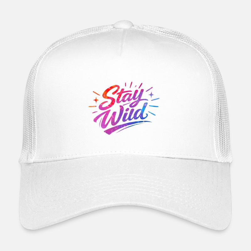 Stay_wild_ Casquette trucker enfant