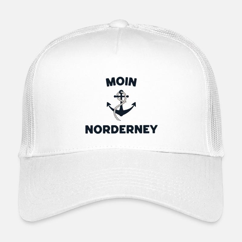 Moin Norderney – Maritime Anchor Design Kids’ Trucker Cap