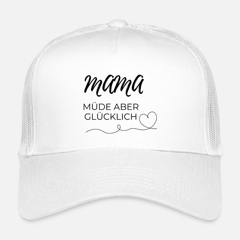 mama müde  Kinder Trucker-Cap