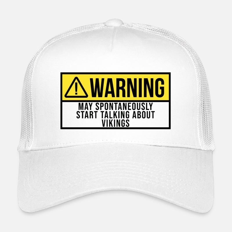 Wikinger Wikinger - Kinder Trucker-Cap - Weiß