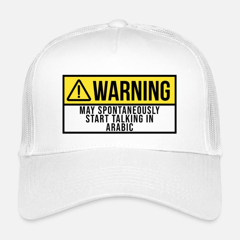 Arabisch - Kinder Trucker-Cap - Weiß