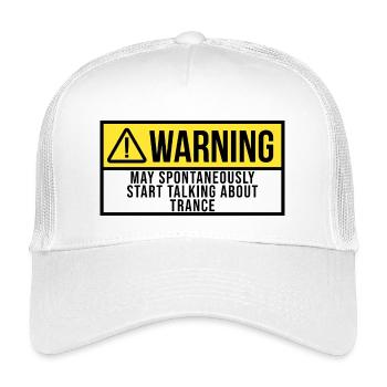 Trance - Kids’ Trucker Cap - white - Front