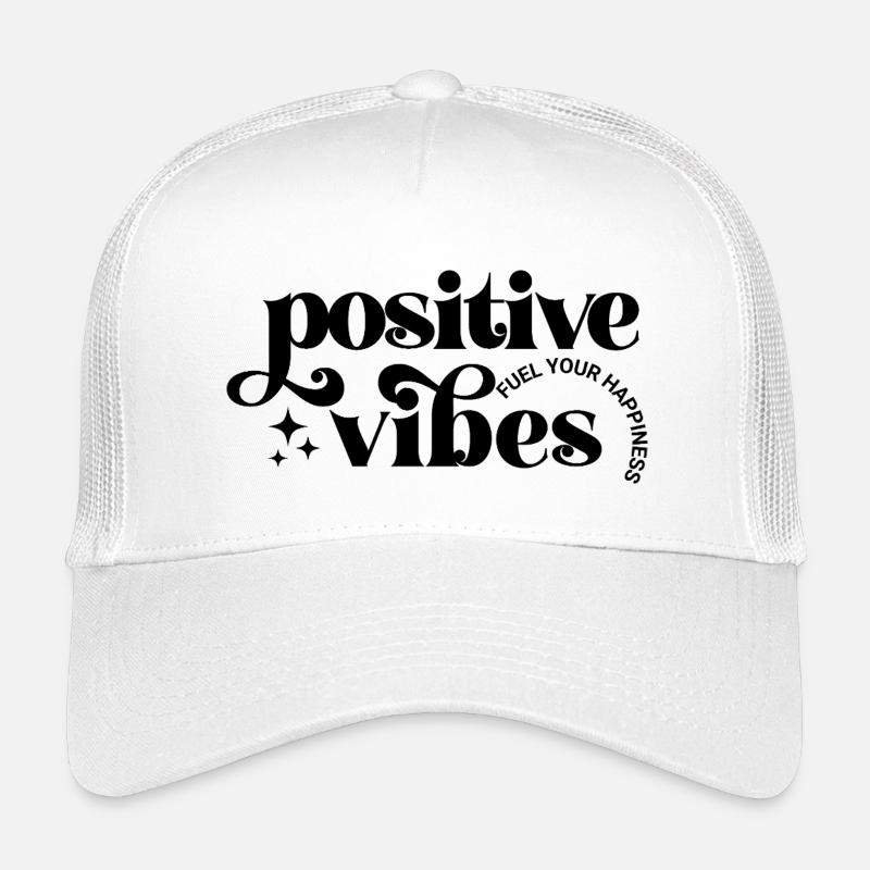 Positive Vibes machen glücklich Kinder Trucker-Cap