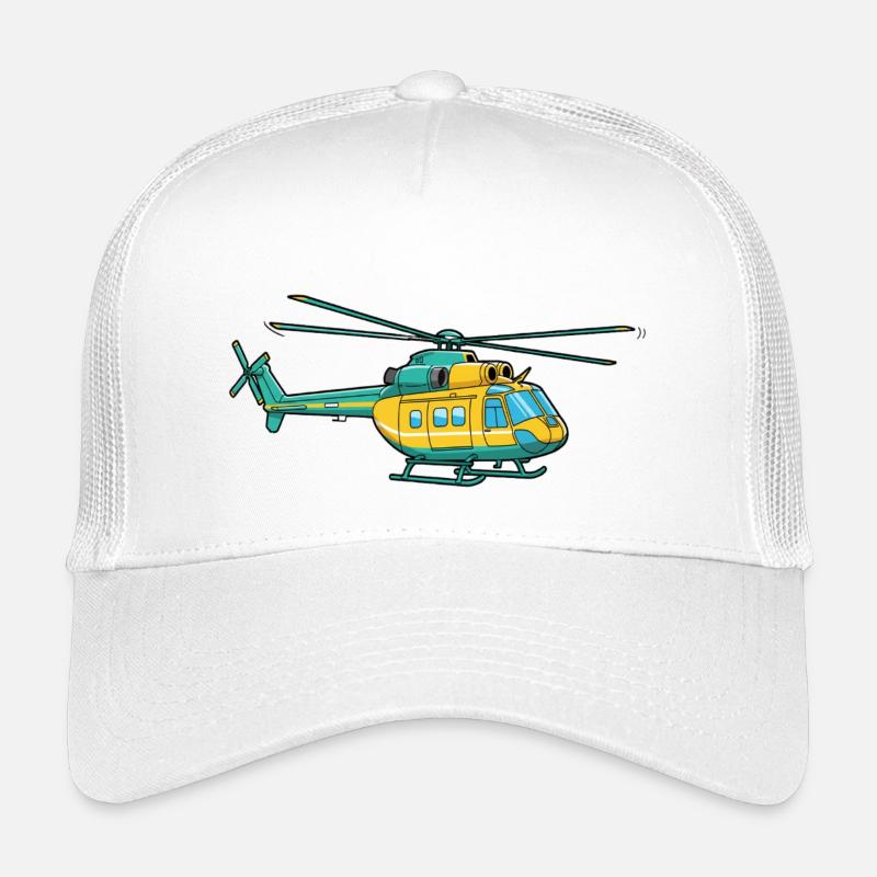 Hubschrauber Kinder Trucker-Cap