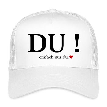 You! Just you heart - Kids’ Trucker Cap - white - Front