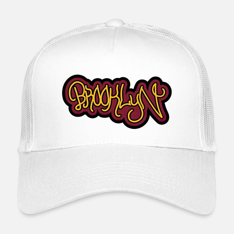 Motif graffiti : « Brooklyn », New York Casquette trucker enfant