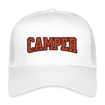 Camping-car - Casquette trucker enfant - blanc - Devant