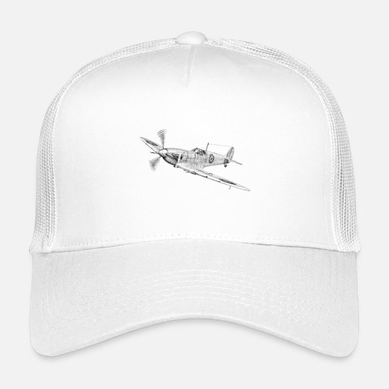 Spitfire - Kids’ Trucker Cap - white
