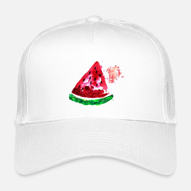 Fruit melon - Kids’ Trucker Cap - white