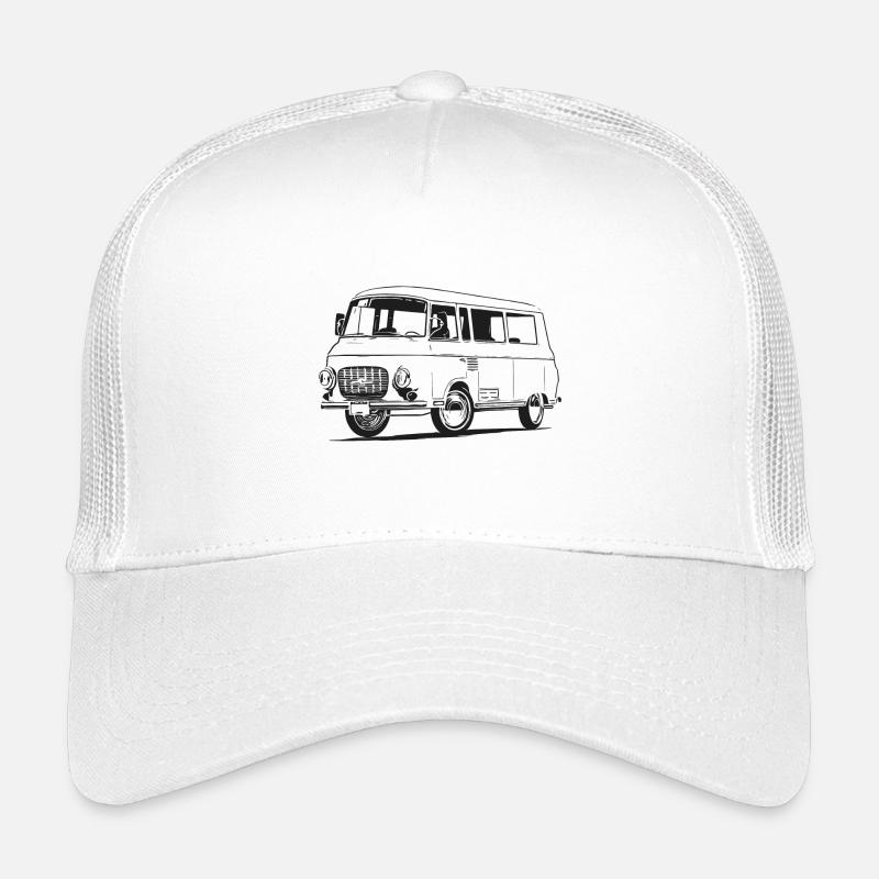 Barkas - B1000 - Kinder Trucker-Cap - Weiß