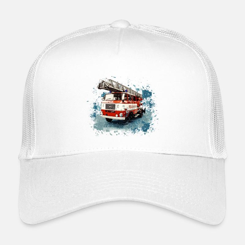 IFA W50 Fire Brigade Turntable Ladder Kids’ Trucker Cap