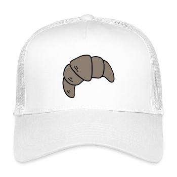 Croissant - Casquette trucker enfant - blanc - Devant
