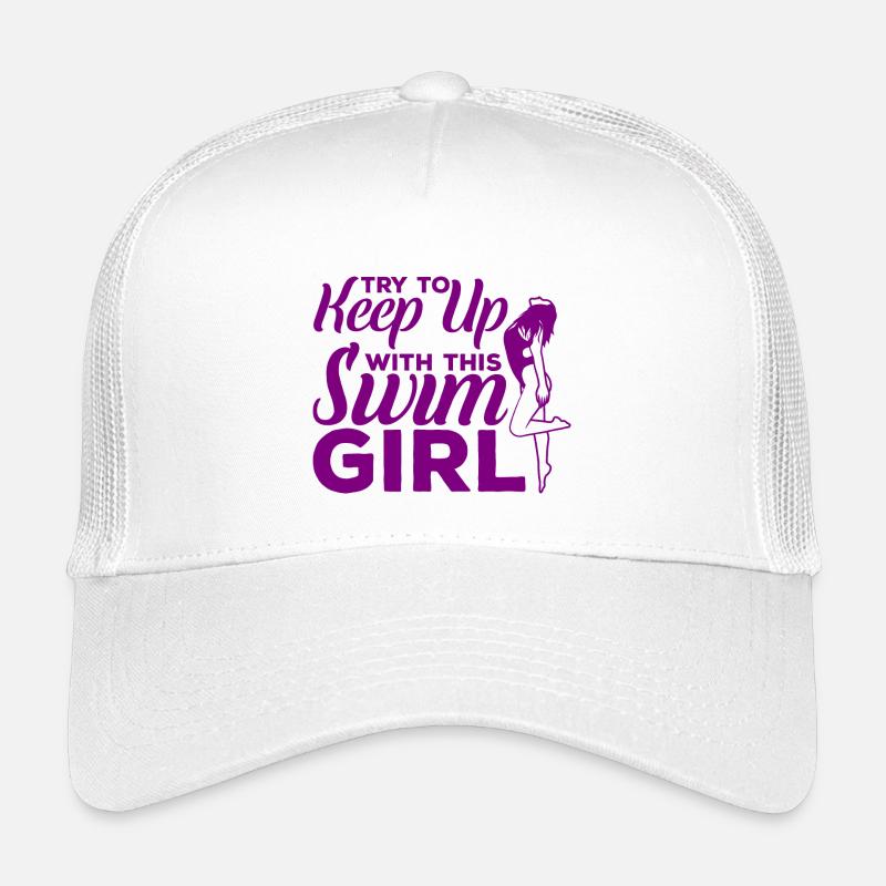 Mädchen Schwimmer Kinder Trucker-Cap