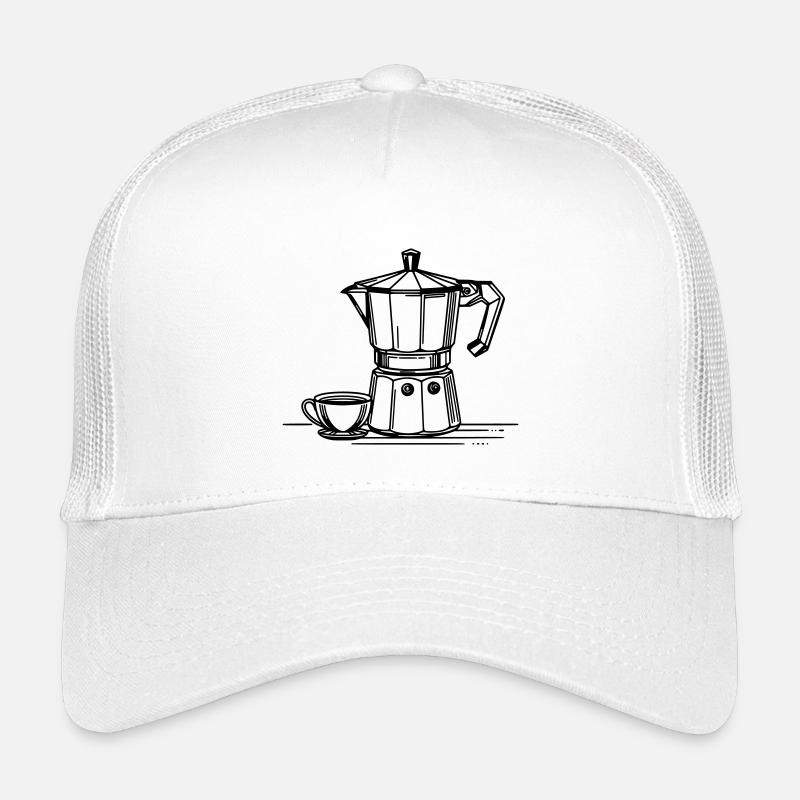 Bialetti - Kinder Trucker-Cap - Weiß