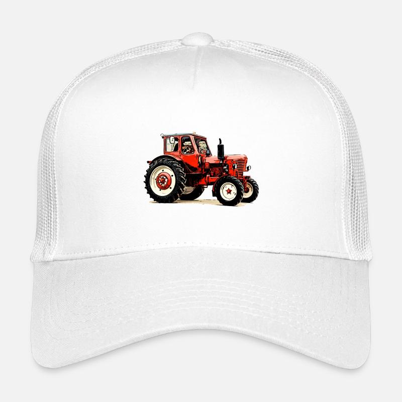 Belarus mts 50 - Kinder Trucker-Cap - Weiß