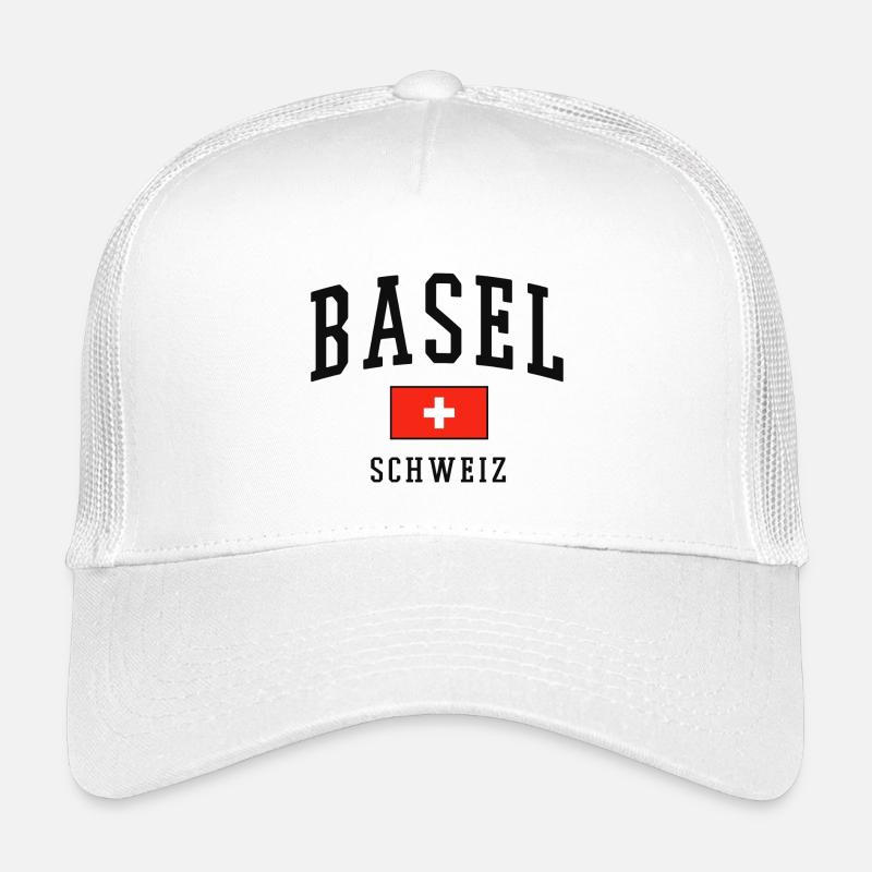 Bâle Drapeau suisse Casquette trucker enfant