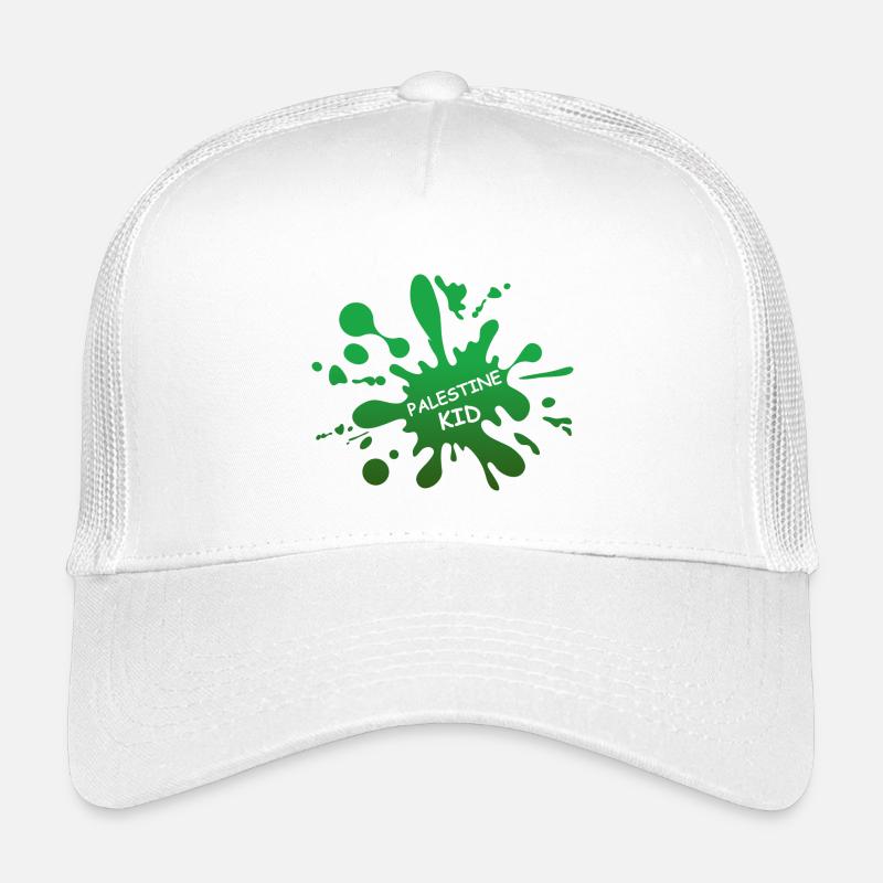 Palestine Kid Splash Kids’ Trucker Cap