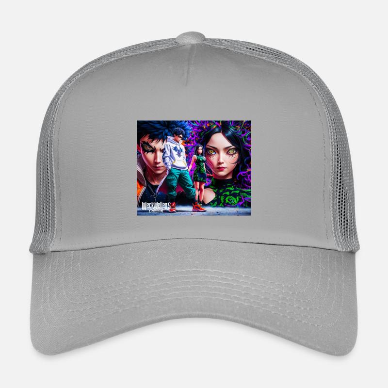 Rafa and Jolie anime Kids’ Trucker Cap