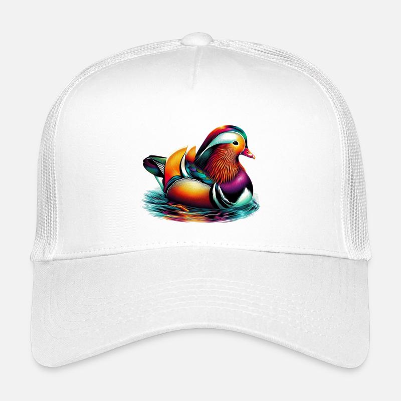 Mandarinente Kinder Trucker-Cap