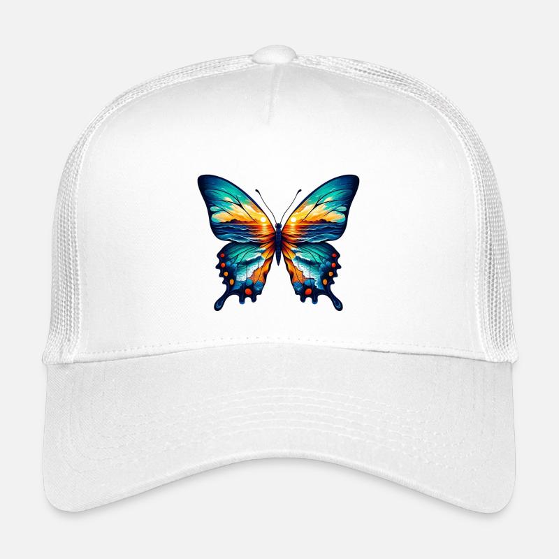 Schmetterling Kinder Trucker-Cap