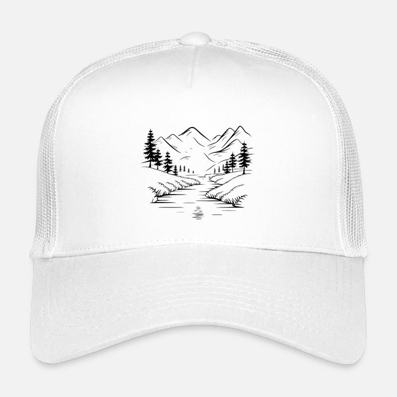 Mountains Kids’ Trucker Cap