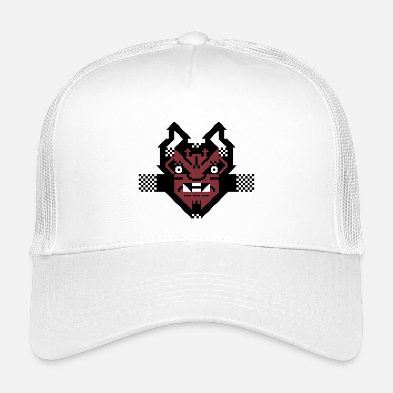 PETSCII oni Kinder Trucker-Cap