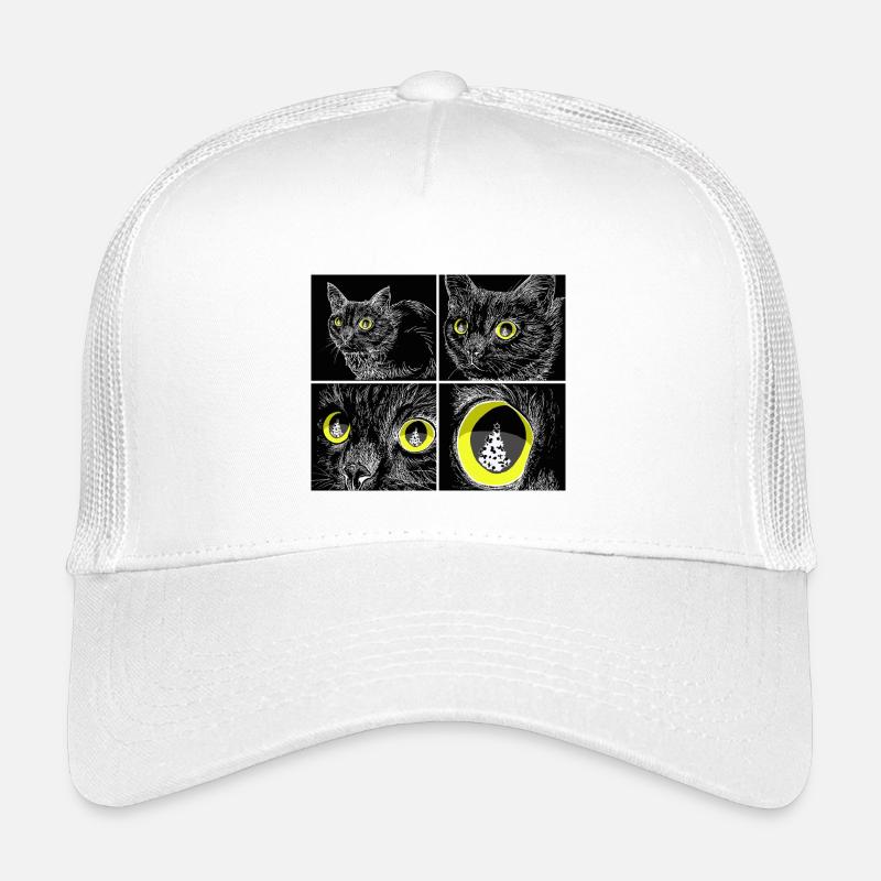 TARGET LOCKED - Kids’ Trucker Cap - white
