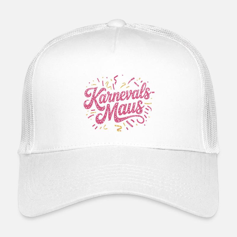 Karnevalsmaus Karneval Köln Kölner Karnevals Maus Kinder Trucker-Cap