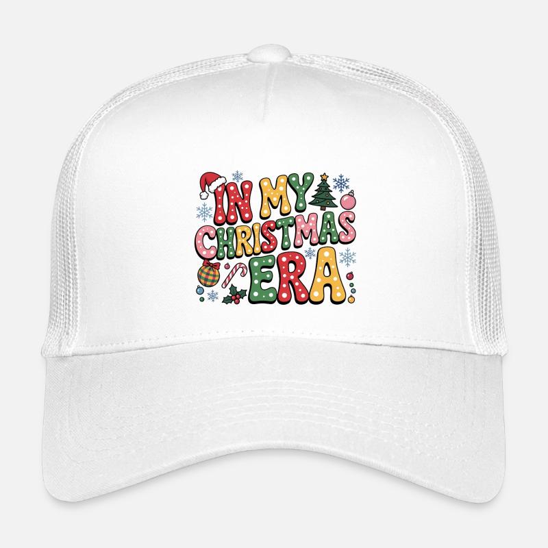 In My Christmas Era - Kinder Trucker-Cap - Weiß