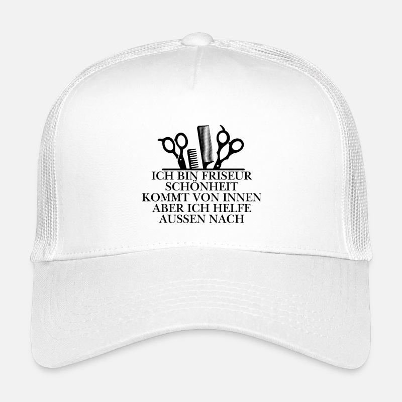 Design de coiffeur drôle Casquette trucker enfant