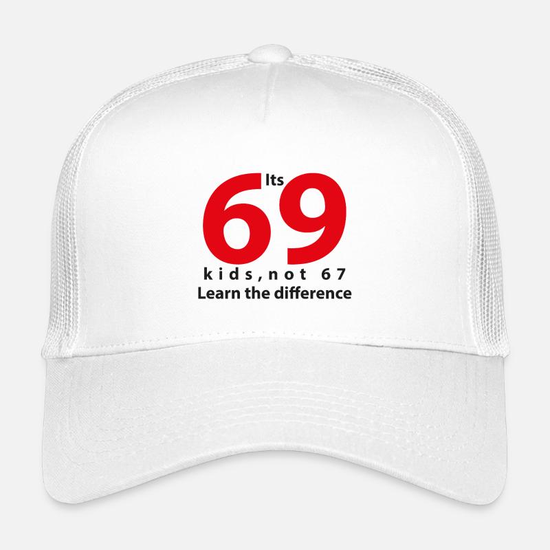 its_69 Note 67 Schwarz Kinder Trucker-Cap