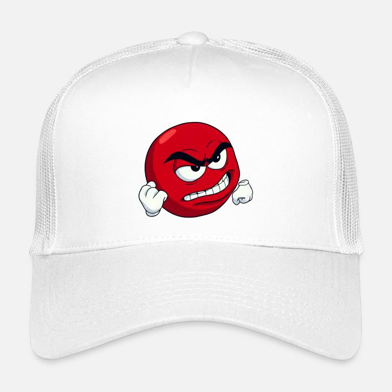 [Your text] Personalize It - Angry Meme Motif Kids’ Trucker Cap
