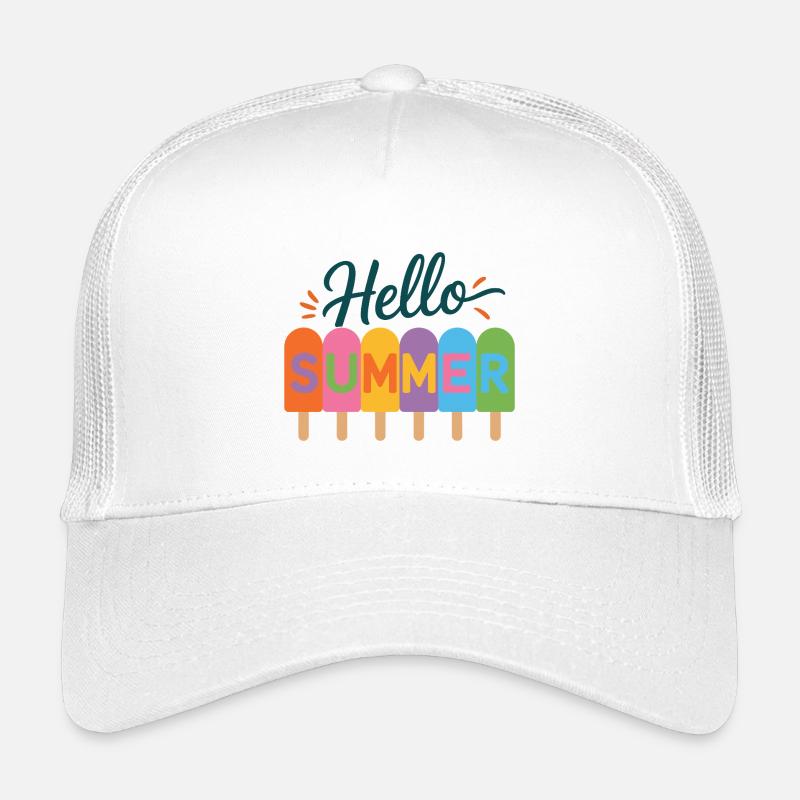 Hallo Sommer Kinder Trucker-Cap