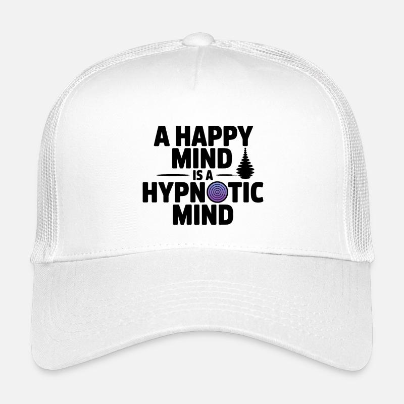 Hypnotist A Happy Mind Is A Hypnotic Mind Pro  Casquette trucker enfant
