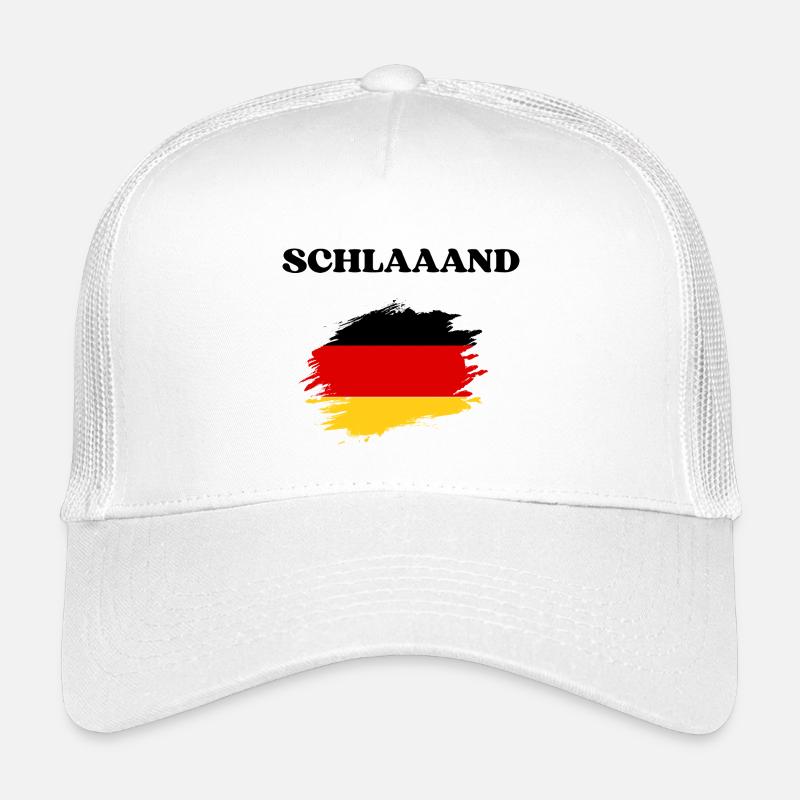 SCHLAAAND - Kinder Trucker-Cap - Weiß