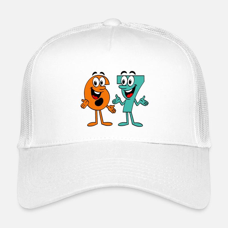 Six Sept Dessins animés Casquette trucker enfant