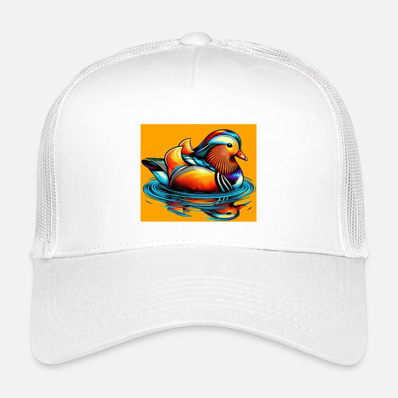 Mandarinente Kinder Trucker-Cap