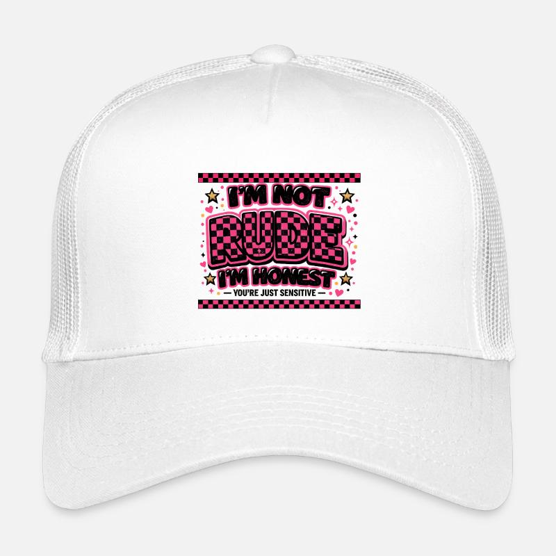 Pas maléfique, honnête – cadeau de phrase malicieuse Casquette trucker enfant