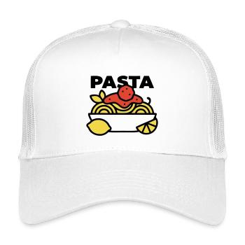 Pasta Bowl Spaghetti Italy Foodie - Kids’ Trucker Cap - white - Front
