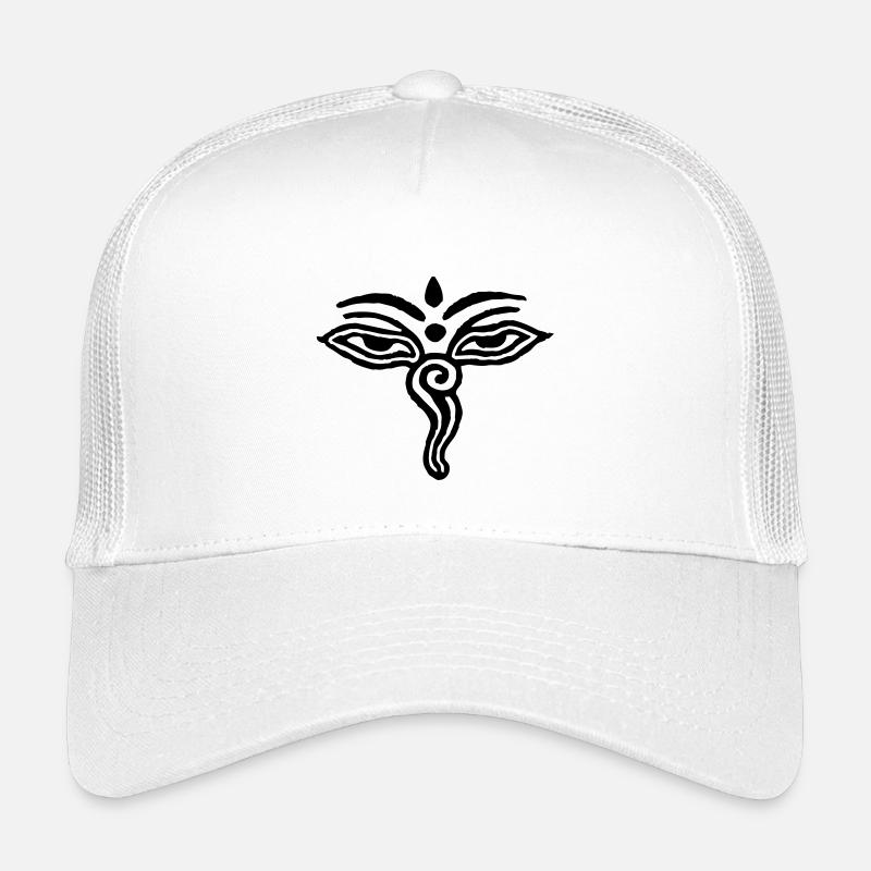 Yeux tibétains Casquette trucker enfant