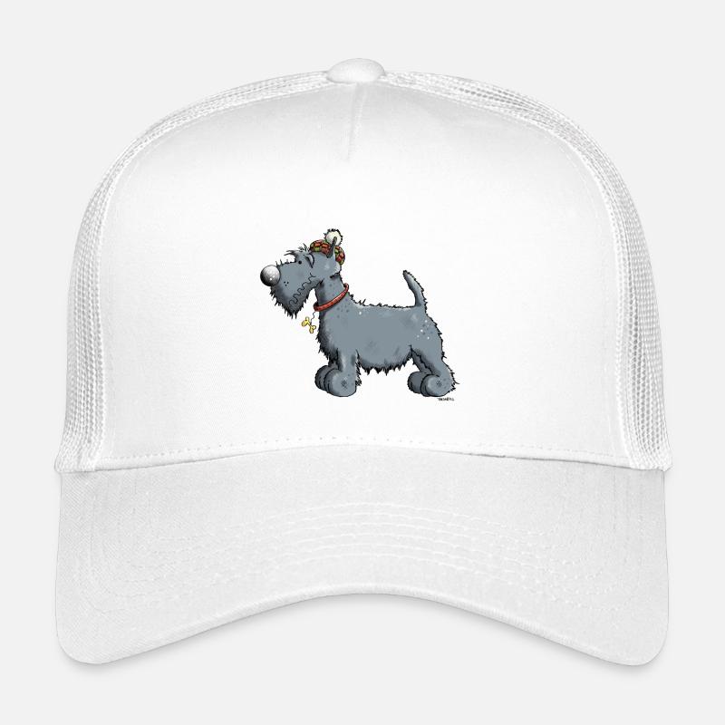 Funny Scottish Terrier Kids’ Trucker Cap