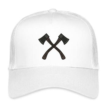 Hache - Casquette trucker enfant - blanc - Devant