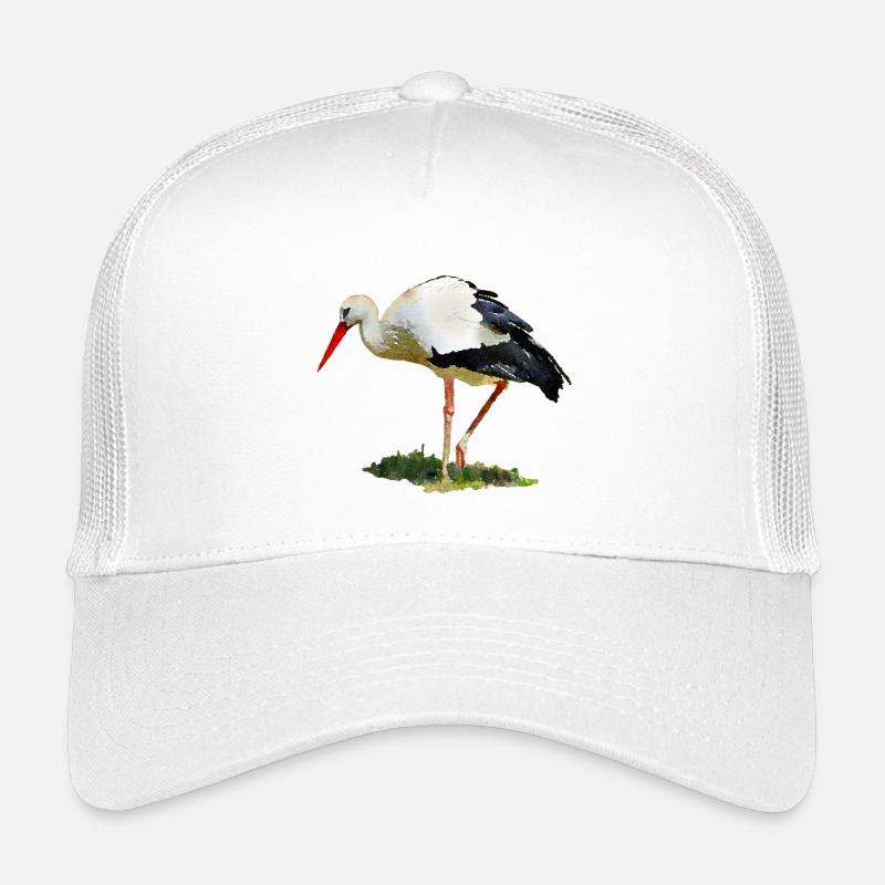 stork - Kids’ Trucker Cap - white
