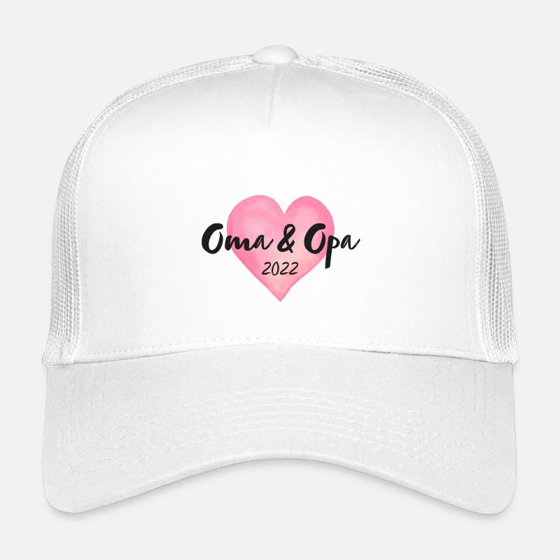 Oma & Opa 2022 Herz Kinder Trucker-Cap