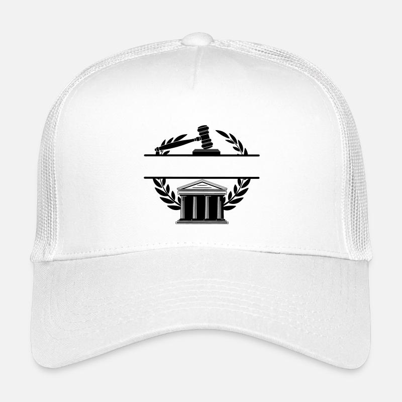 Palais de justice monogramme d’avocat Casquette trucker enfant