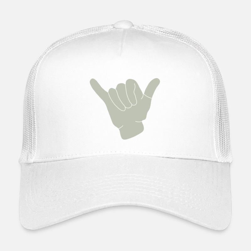 Shaka - Kinder Trucker-Cap - Weiß