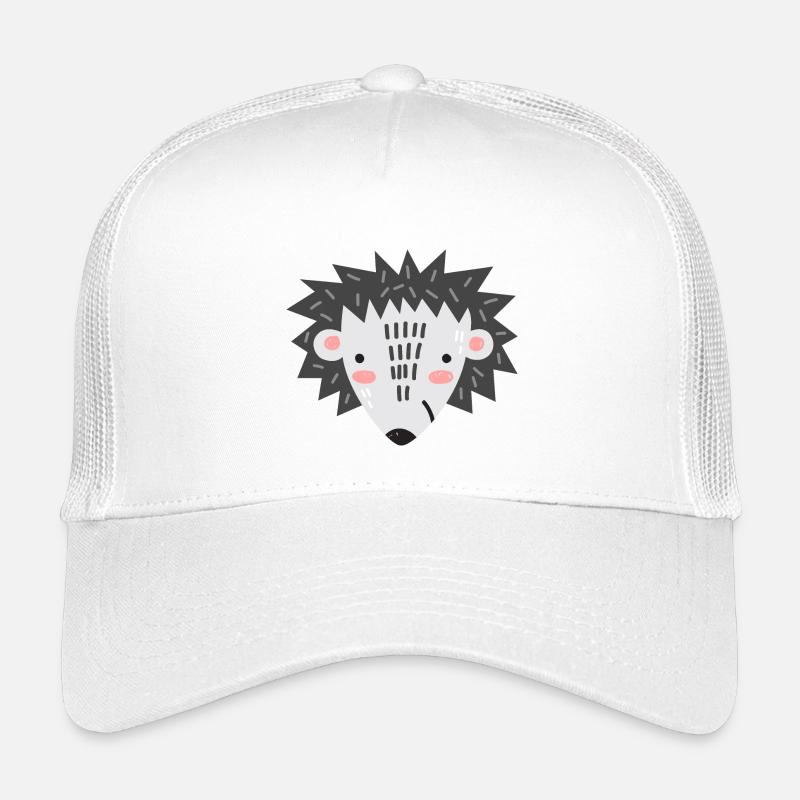 Igel "Max" - Kinder Trucker-Cap - Weiß