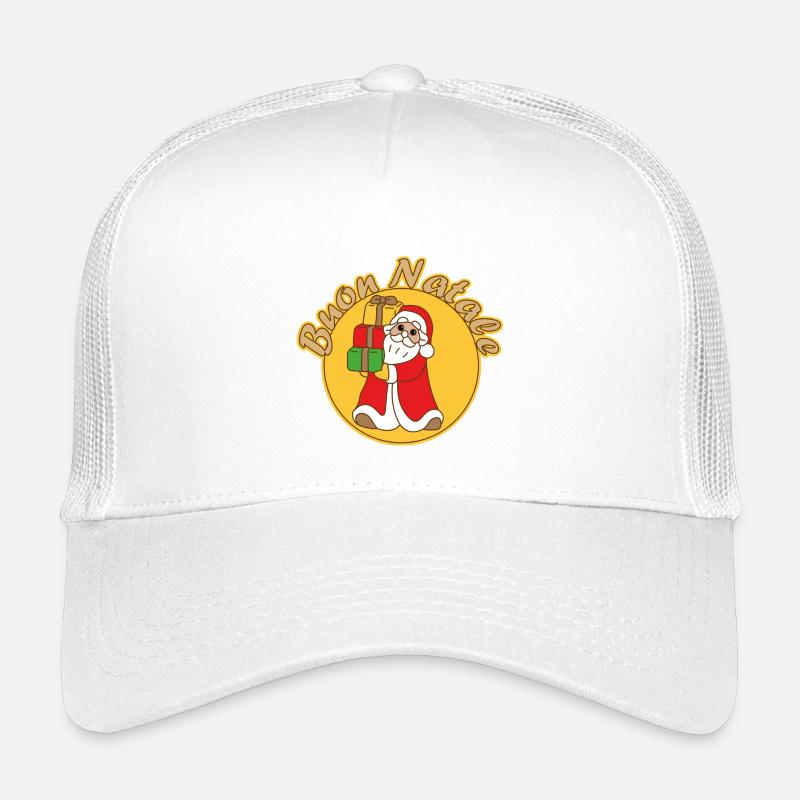 Geschenke für den Weihnachtsmann - Kinder Trucker-Cap - Weiß