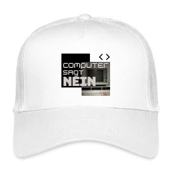 Computer Says NO (Retro) - Kids’ Trucker Cap - white - Front