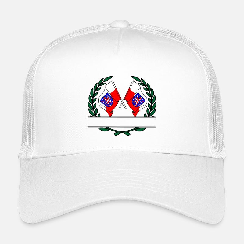 Drapeaux Thuringe couronne de laurier bannière Casquette trucker enfant